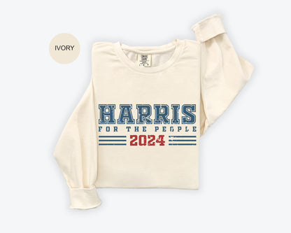 a white shirt with the words harris for the people on it