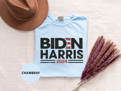 a t - shirt with bidn harris on it next to a hat