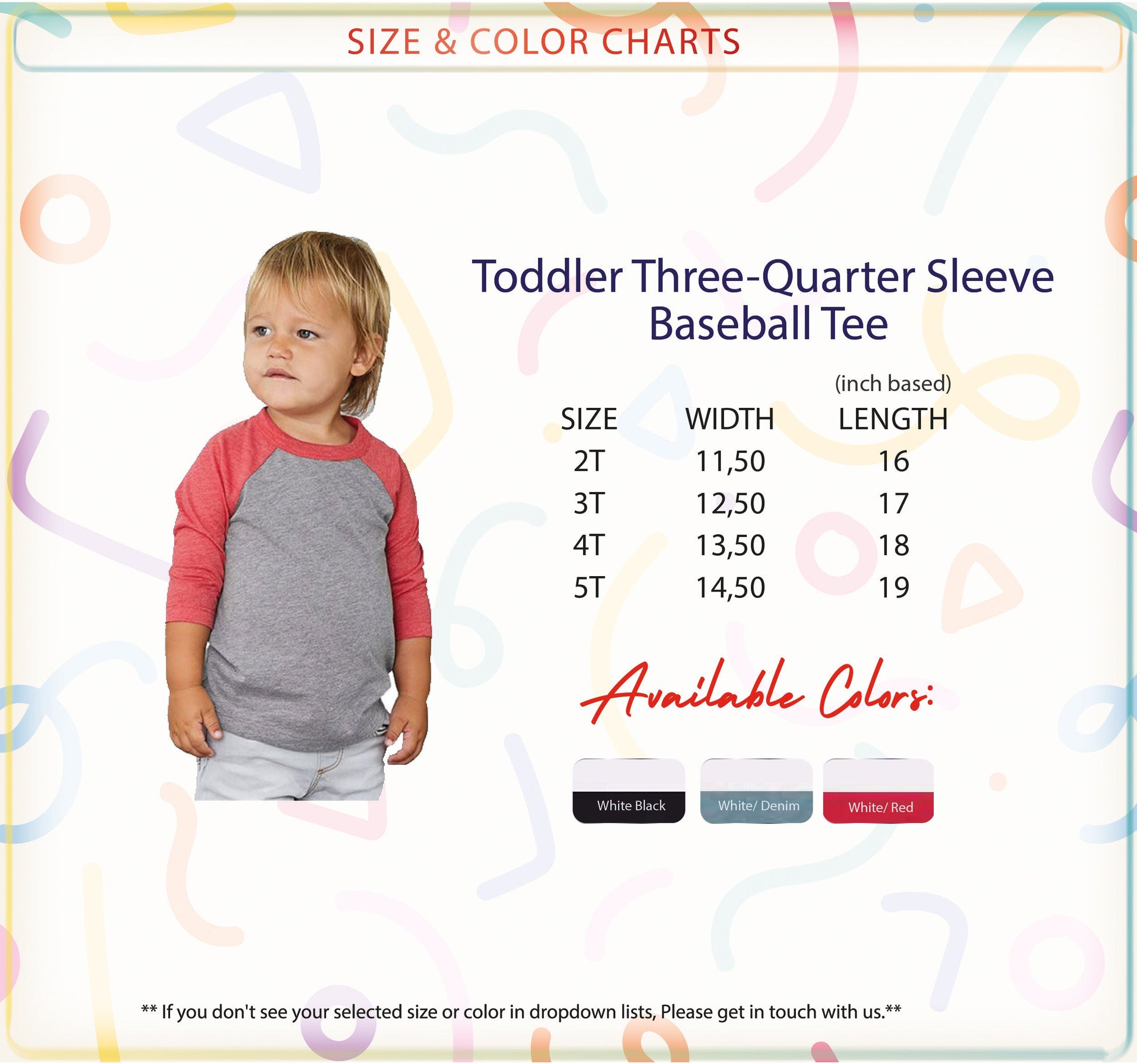 a child&#39;s baseball tee shirt with the name toddler three - quarter sleeve