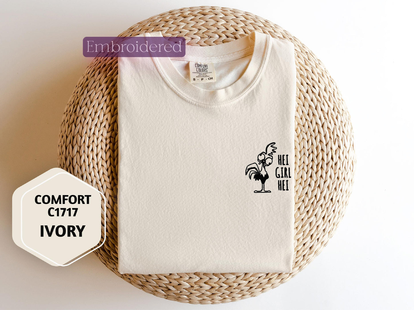 a white t - shirt with a black and white logo on it