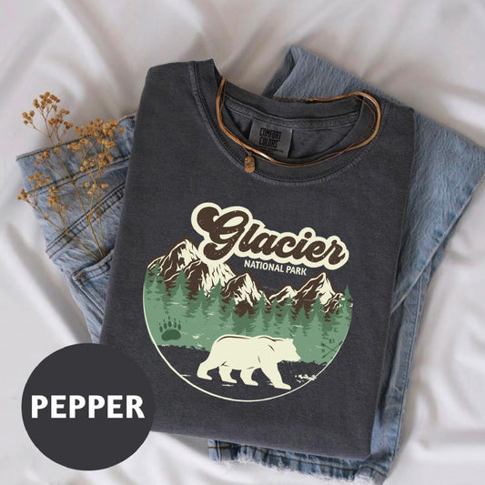 a t - shirt with a picture of a bear on it