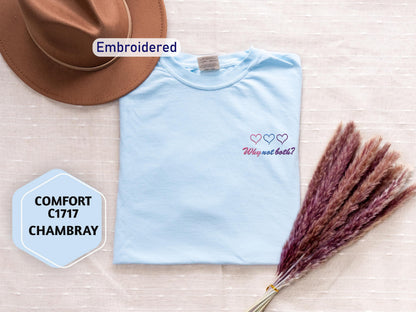 a hat, t - shirt, and dried plant on a table