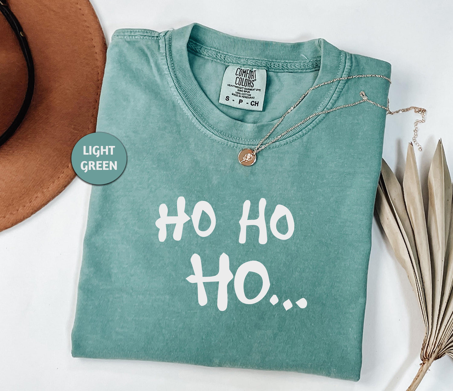 a t - shirt with the words ho ho written on it