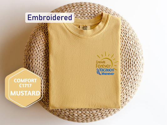 a yellow t - shirt sitting on top of a wicker basket