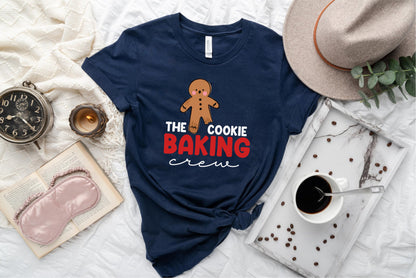 The Cookie Baking Crew Family Christmas Shirts Matching Set