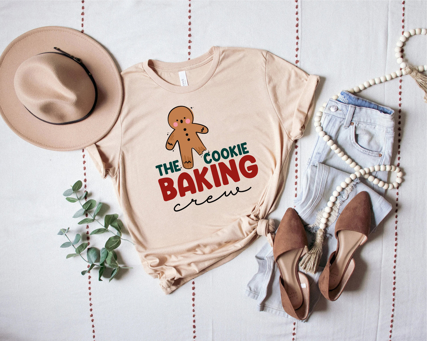 The Cookie Baking Crew Family Christmas Shirts Matching Set