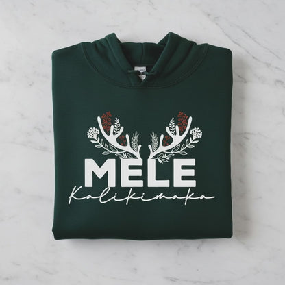 Mele Kalikimaka Hoodie & Sweatshirt, Island Christmas Gift, KingArtDesigner