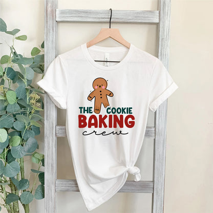 The Cookie Baking Crew Family Christmas Shirts Matching Set